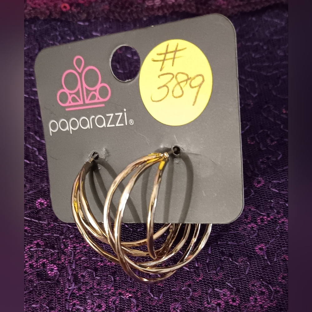 Paparazzi Gold Hoop Earrings